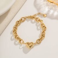 Heartfelt - Gold Loose Bracelet