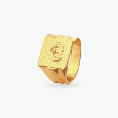 Iron Pledge Rose Gold Ring for Men (Adjustable) - Image 2