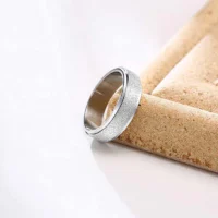 Silver Rings For Men | Pack of 1 Stainless Steel Men Ring