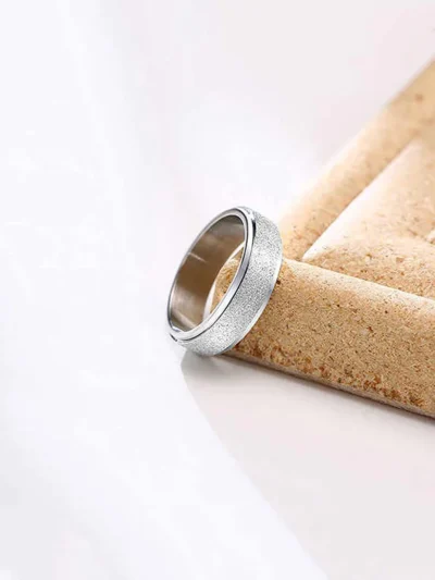 Silver Rings For Men | Pack of 1 Stainless Steel Men Ring