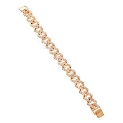 Eclipse Alpha American Diamond Men's Bracelet - Image 5