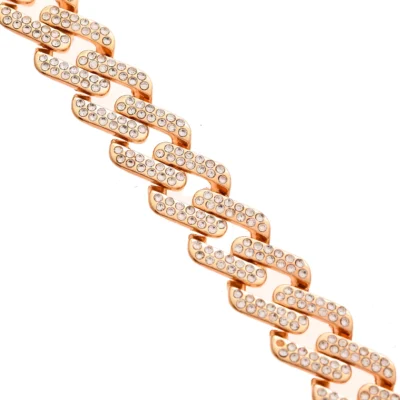 Eclipse Alpha American Diamond Men's Bracelet - Image 3