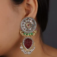 Multicolor Tribal Earrings - EK-SFEAR335R