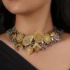Multicolor Tribal Necklace - EK-SFNECK535
