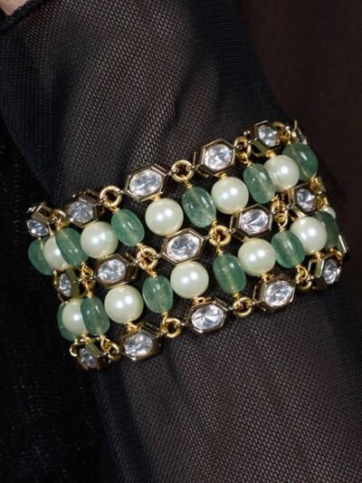 Beaded Bracelet With Pearls - Image 3