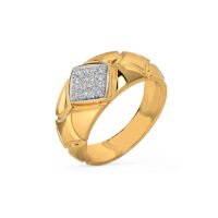 Muun Diamond Ring For Men (Adjustable)