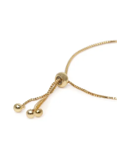 Adjustable Hexagon Charm Bracelet - Image 5