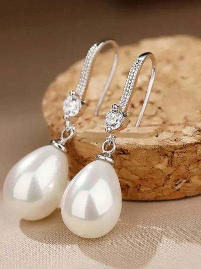Glam Drops Earrings Sparkling Chic