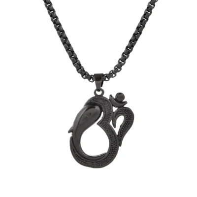 Eclipse Divine Stylized Om Pendant Mens Pendant - Image 2