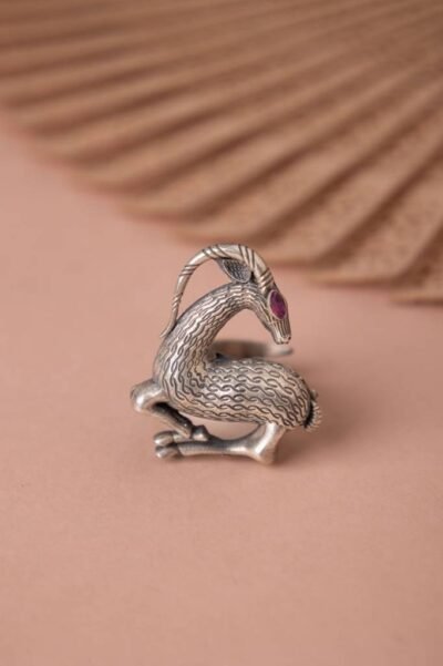 Mizoya Hiran Statement Ring (Adjustable) - Image 2
