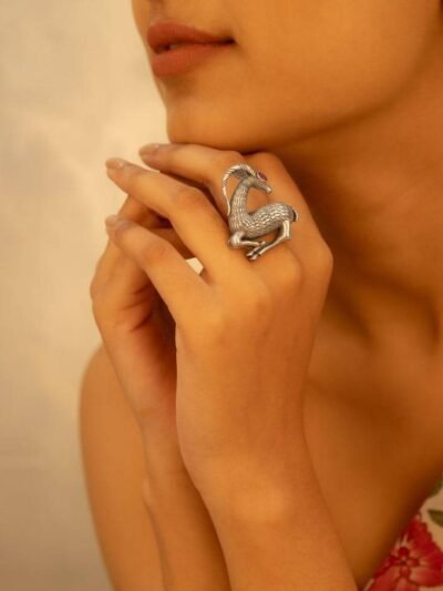 Mizoya Hiran Statement Ring (Adjustable) - Image 3
