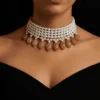 Real pearl Simon semi precious Necklace